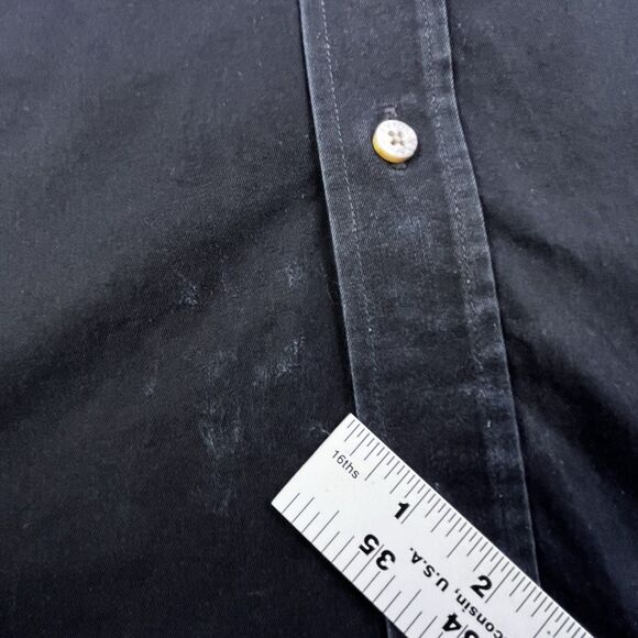 Ariat Shirt Mens XXL Black Long Sleeve Button Down 100% Cotton Workwear Western - Picture 9 of 12